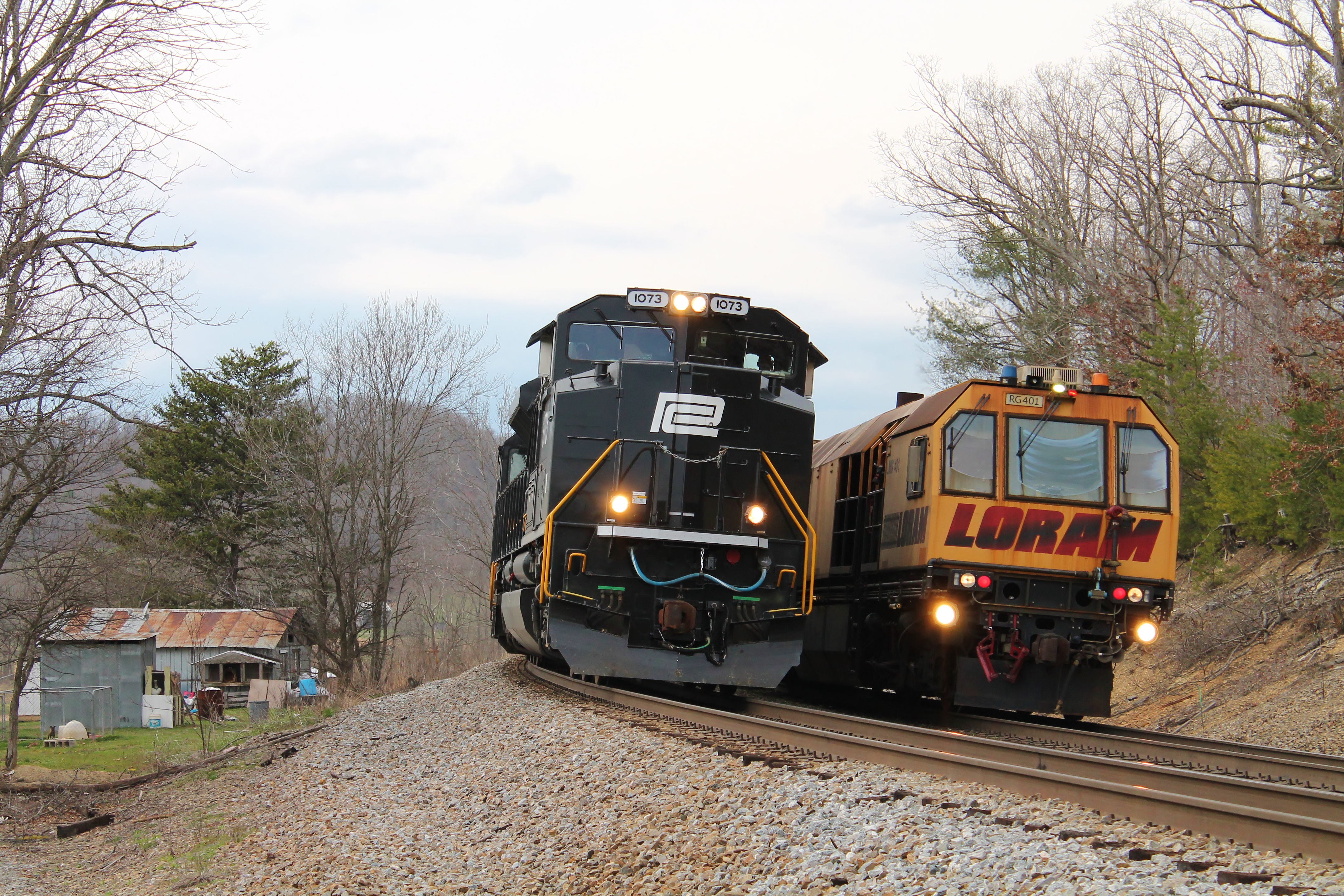 Penn Central meets the railgrinder